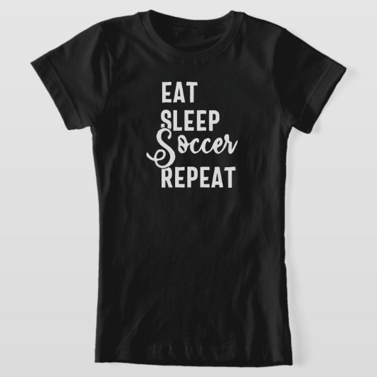 herhaal de slaapvoetbal t-shirt (Laagn)