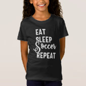 herhaal de slaapvoetbal t-shirt (Voorkant)