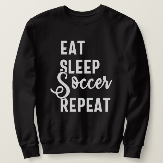 herhaal de slaapvoetbal trui (Design voorkant)
