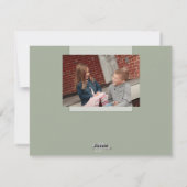 Herhaal de sonderende JOY - kerstkaart (Achterkant)