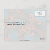 Herhaal fractal briefkaart (Achterkant)