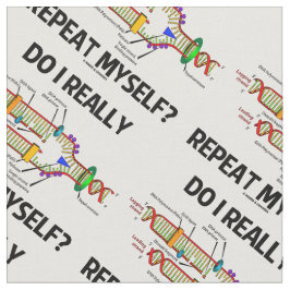 Herhaal ik mezelf echt? DNA-replicatie-Humor Stof