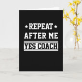 Herhaal na mij Ja Coach - Coaching Kaart (Gele Bloem)