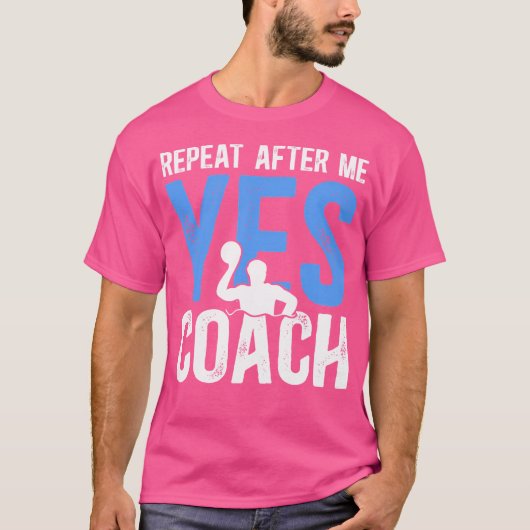 Herhaal na mij Water Polo Coach Water Polo Coachi (Voorkant)