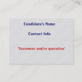 Herhaal overtreders niet meer visitekaartje (Achterkant)