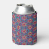 Herhaal Patroon Bier Sleeve / Koelbox Blikjeskoeler (Blikje Voorkant)