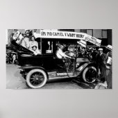 HERHAAL VERBODINGSCAMPAGNE - IK WIL BEER! POSTER (Voorkant)