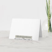 Herhaald Bedankt in Hongaar (Achterkant)