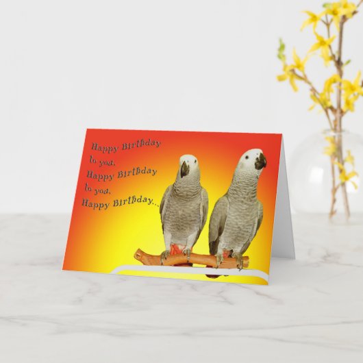 Herhaald Kaart (Gele Bloem)