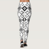 Herhaald naadloos geometrisch patroon leggings (Achterkant)