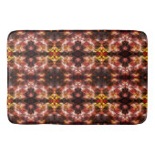 Herhaald van rode driehoek die vreemde vormen prod badmat (Voorkant)