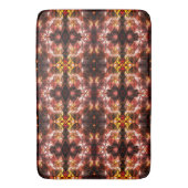 Herhaald van rode driehoek die vreemde vormen prod badmat (Voorkant Verticaal)