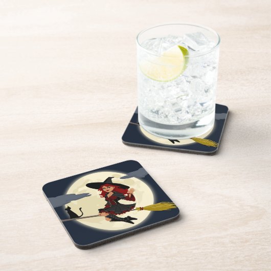 HERHAALDE HALLOWEEN WITCH DRANKJES ONDERZETTER (Rechterzijde)