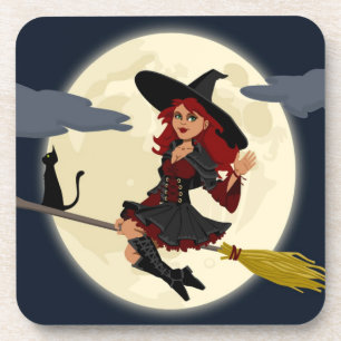HERHAALDE HALLOWEEN WITCH DRANKJES ONDERZETTER