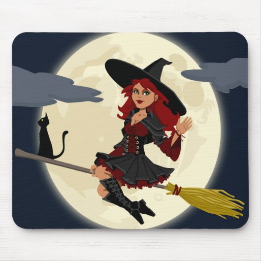 HERHAALDE HALLOWEEN WITCH MUISMAT (Voorkant)