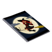 HERHAALDE HALLOWEEN WITCH NOTITIEBOEK (Rechterzijde)