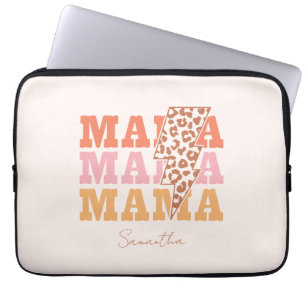 Herhaalde mama laptop sleeve