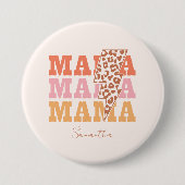 Herhaalde mama ronde button 7,6 cm (Voorkant)