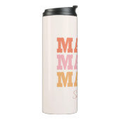 Herhaalde mama thermosbeker (Gedraaid links)