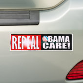 HERHAALDELIJKE OBAMA-ZORGVOORZIENING BUMPERSTICKER (Op auto)