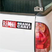 HERHAALDELIJKE OBAMA-ZORGVOORZIENING BUMPERSTICKER (Op Truck)