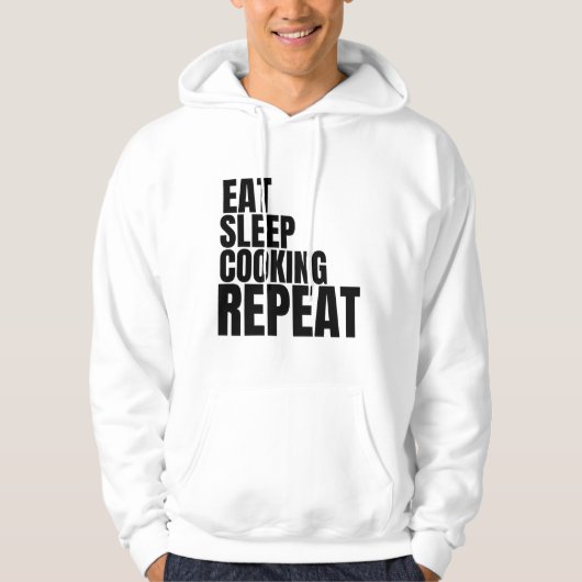 herhalen tijdens het koken van de slaap hoodie (Voorkant)