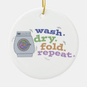 Herhalen wassen keramisch ornament (Voorkant)