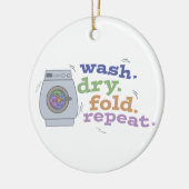 Herhalen wassen keramisch ornament (Links)