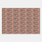 Herhalend Antiek baksteenpatroon Inpakpapier Vel (Voorkant 2)