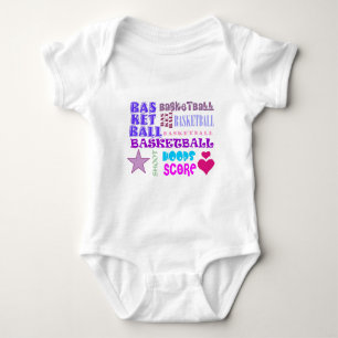 Herhalend basketbal romper