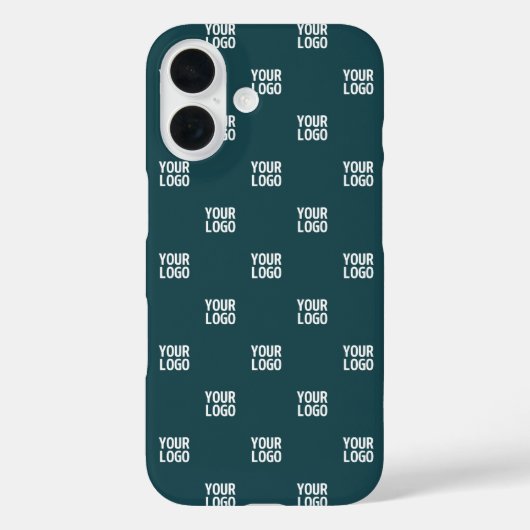 Herhalend beeld, ontwerp of logo | Donkerblauwgroe Case-Mate iPhone Case (Achterkant)