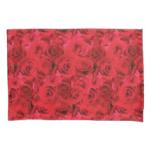 Herhalend Bloemmotief | Rood Rozen Patroon