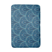Herhalend geometrisch Art Deco patroon Badmat (Voorkant Verticaal)