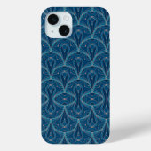 Herhalend geometrisch Art Deco-patroon Case-Mate iPhone Case (Achterkant)