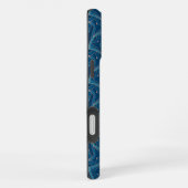 Herhalend geometrisch Art Deco-patroon iPhone Hoesje (Rechterkant)