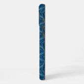 Herhalend geometrisch Art Deco-patroon iPhone Hoesje (Linkerkant)