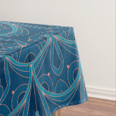Herhalend geometrisch Art Deco-patroon Tafelkleed (Voorbeeld)