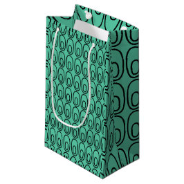 Herhalend Mint Green Ovalen Klein Cadeauzakje