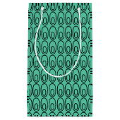 Herhalend Mint Green Ovalen Klein Cadeauzakje (Voorkant)