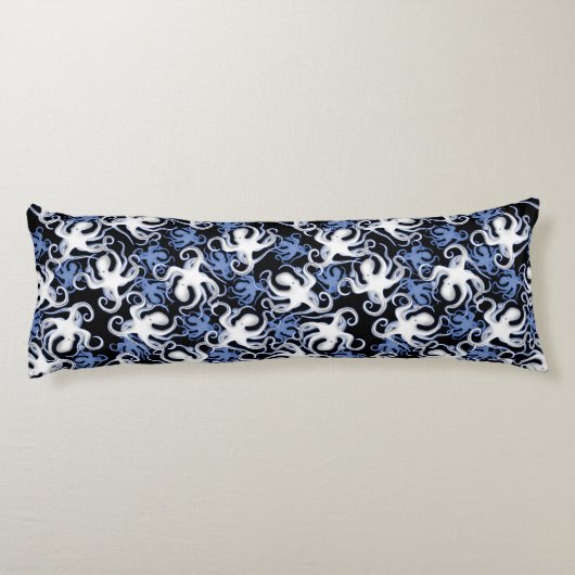 Herhalend motief | Octopuspatroon Lichaamskussen (Achterkant)