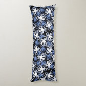 Herhalend motief | Octopuspatroon Lichaamskussen (Achterkant (Verticaal))