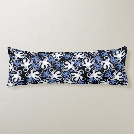 Herhalend motief | Octopuspatroon Lichaamskussen (Voorkant)