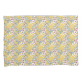 Herhalend patroon in pastelkleuren kussensloop (Voorkant-Rechts)