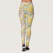 Herhalend patroon in pastelkleuren leggings (Achterkant)
