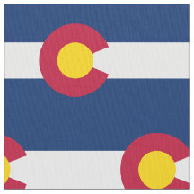 Herhalend patroon van de vlag van Colorado