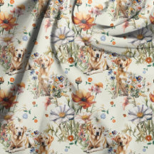 Herhalend patroon van gele labradors