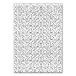 Herhalend patroon van kleine, gestileerde vormen o kaart