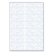 Herhalend, subtiel, getextureerd, wit achtergrondd kaart (Achterkant)