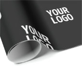 Herhalende afbeelding, ontwerp of bedrijfslogo cadeaupapier (Rol Hoek)