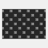 Herhalende afbeelding, ontwerp of bedrijfslogo inpakpapier vel (Voorkant 2)